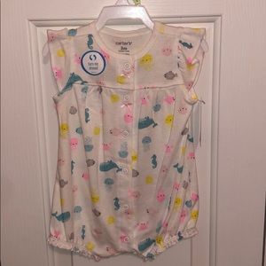 Carter’s Sea Creatures Romper